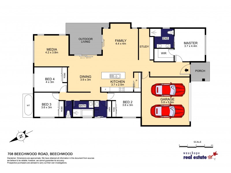 708 Beechwood Road, Beechwood NSW 2446 Floorplan