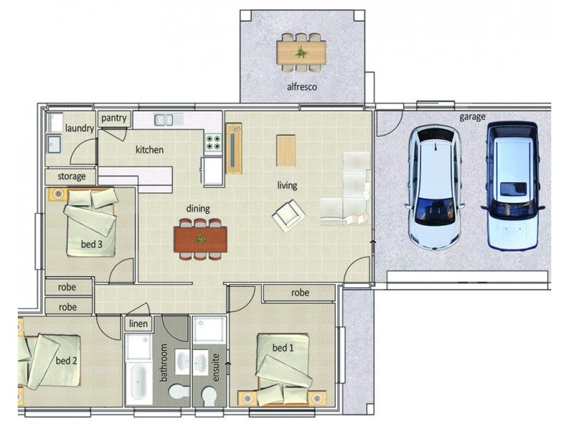 34/76 Blackbutt Drive, Wauchope NSW 2446 Floorplan