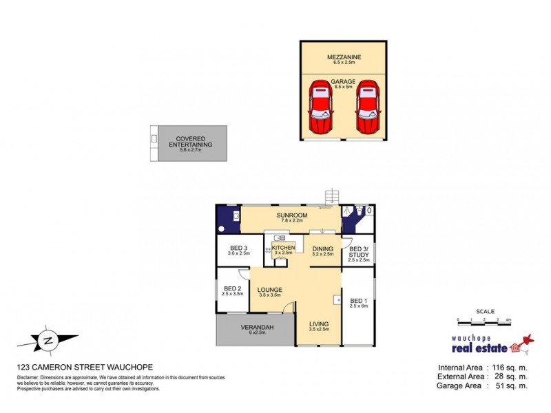 123 Cameron Street, Wauchope NSW 2446 Floorplan