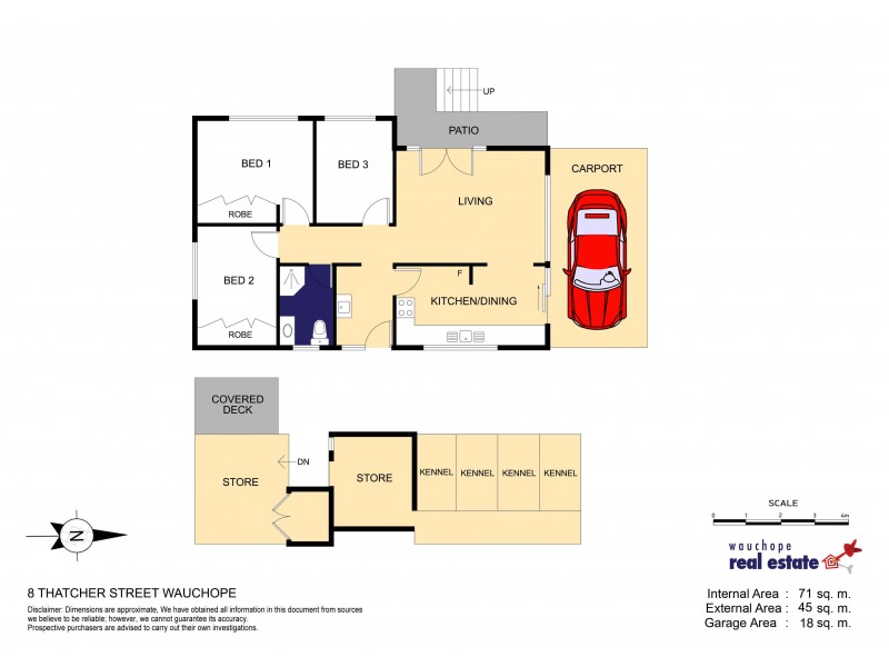 8 Thatcher Street, Wauchope NSW 2446 Floorplan