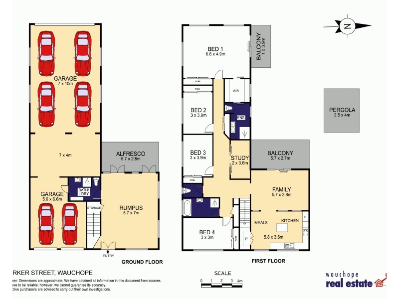1 Parker Street, Wauchope NSW 2446 Floorplan