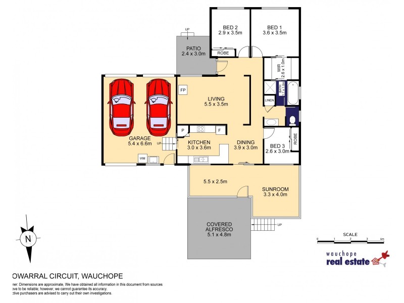 7 Cowarral Circuit, Wauchope NSW 2446 Floorplan