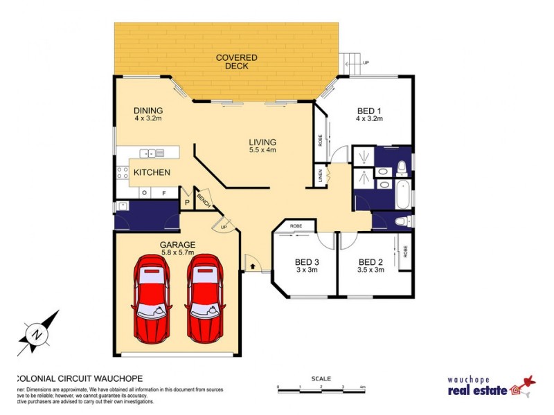 71 Colonial Circuit, Wauchope NSW 2446 Floorplan