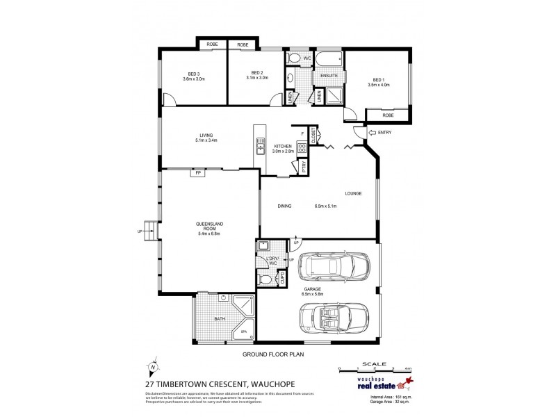 27 Timbertown Crescent, Wauchope NSW 2446 Floorplan