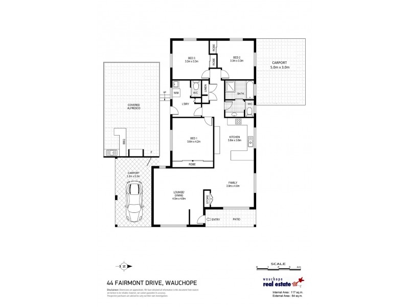 44 Fairmont Drive, Wauchope NSW 2446 Floorplan