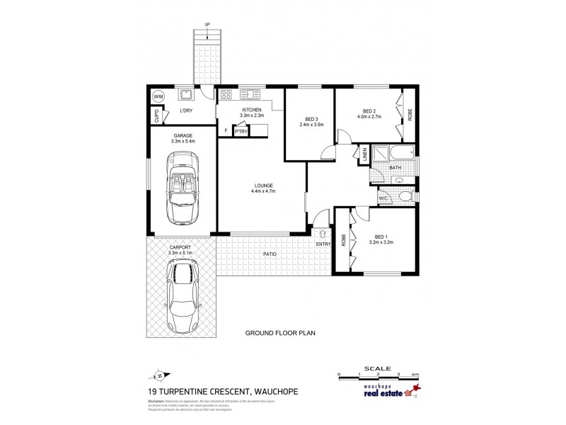 19 Turpentine Crescent, Wauchope NSW 2446 Floorplan