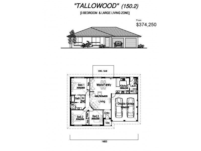 3 Blacksmith Street, Wauchope NSW 2446 Floorplan