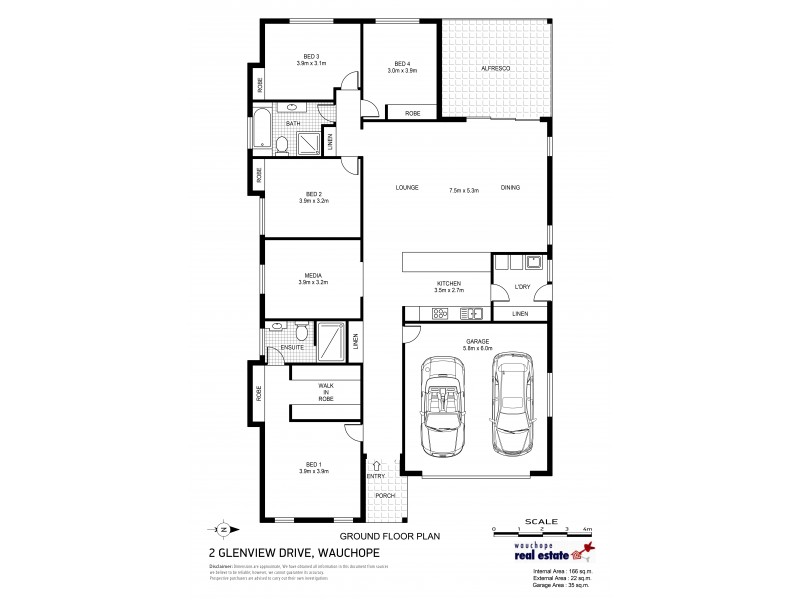 2 Glenview Drive, Wauchope NSW 2446 Floorplan