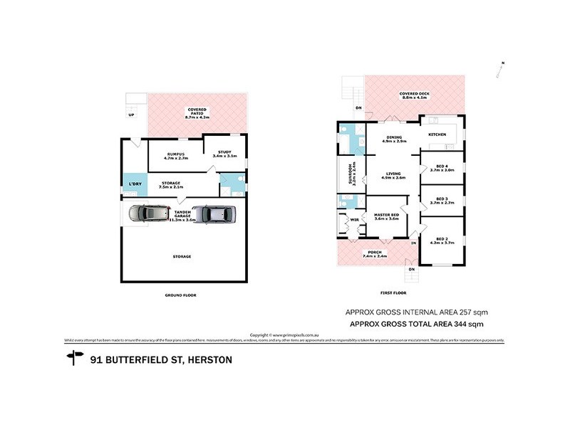 91 Butterfield Street, Herston QLD 4006 Floorplan