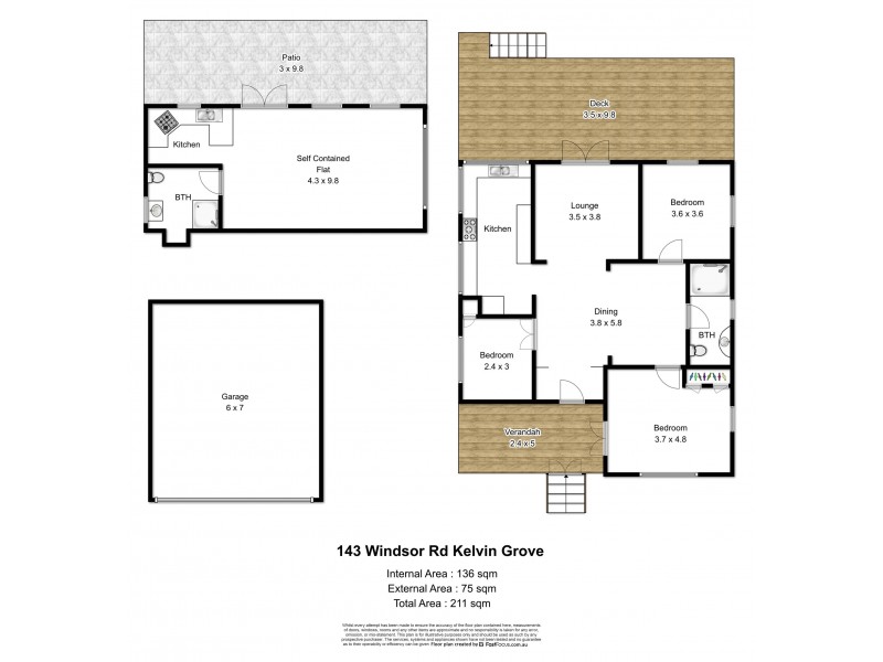 143 Windsor Road, Kelvin Grove QLD 4059 Floorplan