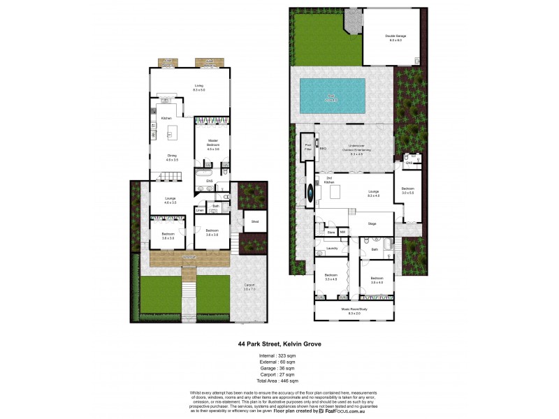 44 Park Street, Kelvin Grove QLD 4059 Floorplan