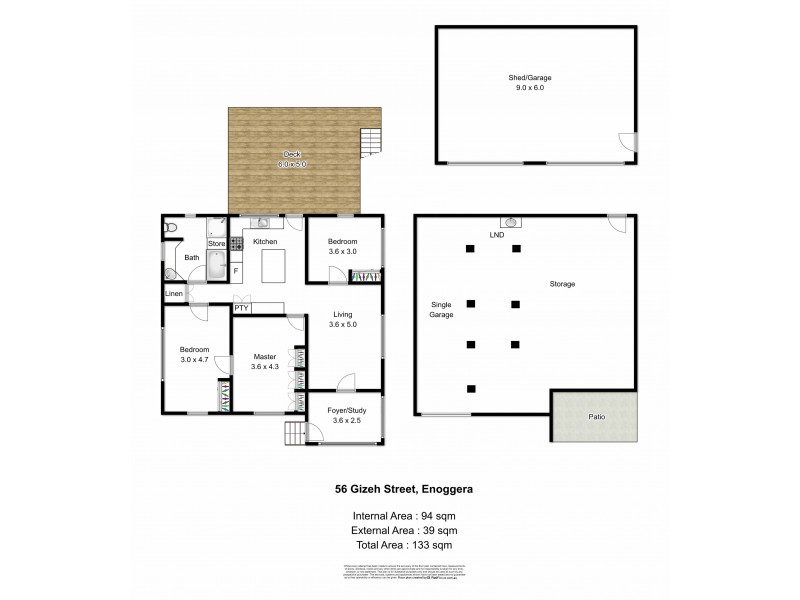 56 Gizeh Street, Enoggera QLD 4051 Floorplan