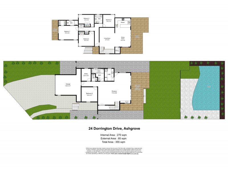 24 Dorrington Drive, Ashgrove QLD 4060 Floorplan