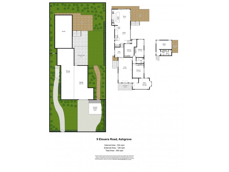 9 Elouera Road, Ashgrove QLD 4060 Floorplan