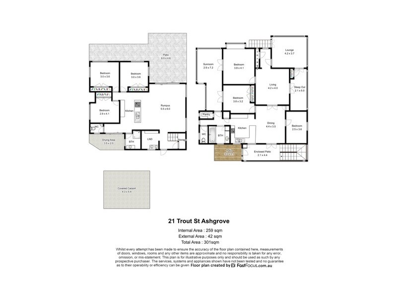 21 Trout Street, Ashgrove QLD 4060 Floorplan