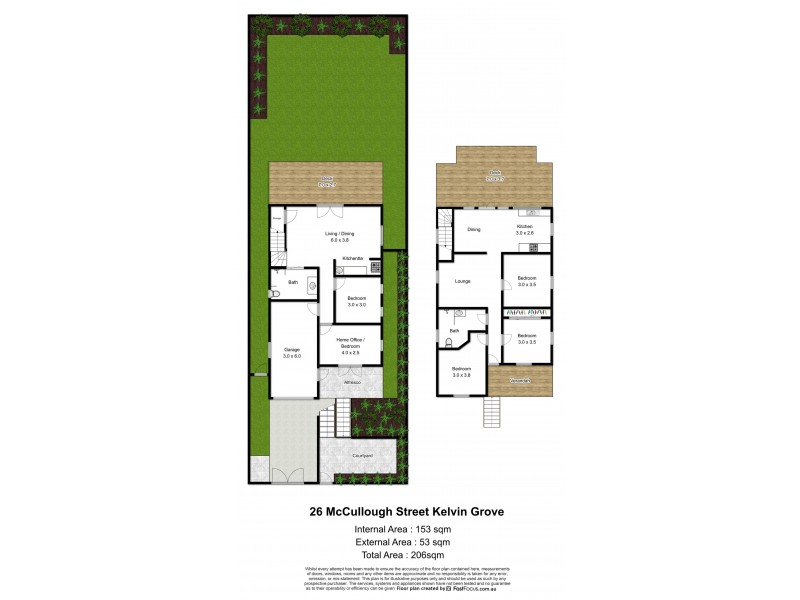 26 McCullough Street, Kelvin Grove QLD 4059 Floorplan