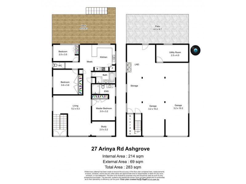 27 Arinya Road, Ashgrove QLD 4060 Floorplan