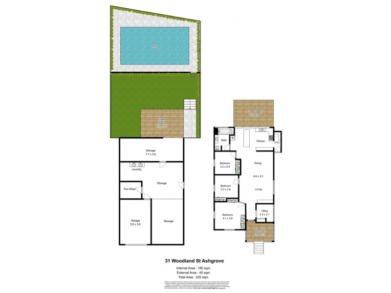 31 Woodland Street, Ashgrove QLD 4060 Floorplan