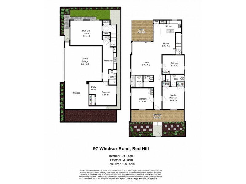 97 Windsor Road, Red Hill QLD 4059 Floorplan