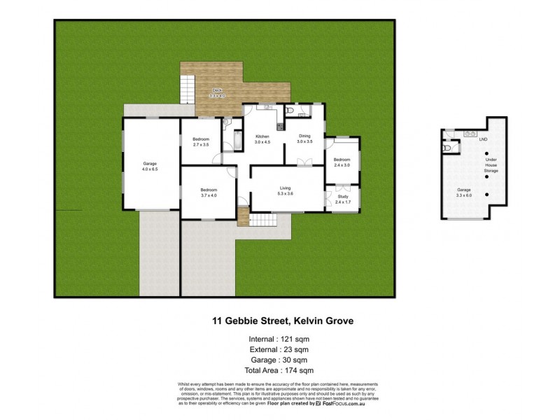 11 Gebbie Street, Kelvin Grove QLD 4059 Floorplan
