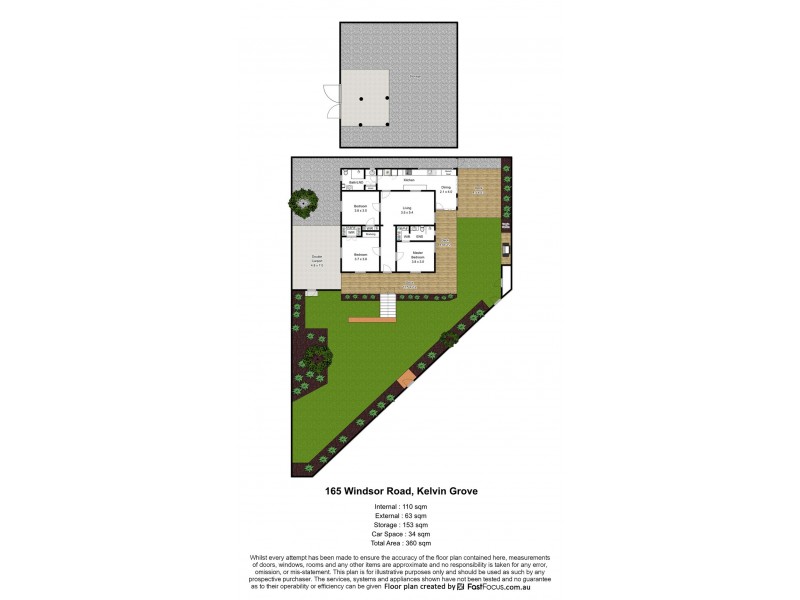 165 Windsor Road, Kelvin Grove QLD 4059 Floorplan