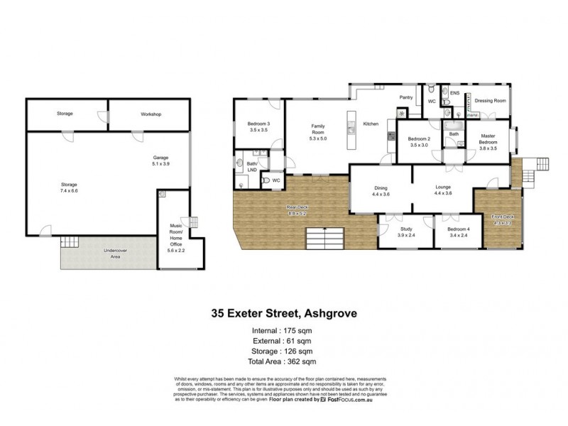 35 Exeter Street, Ashgrove QLD 4060 Floorplan