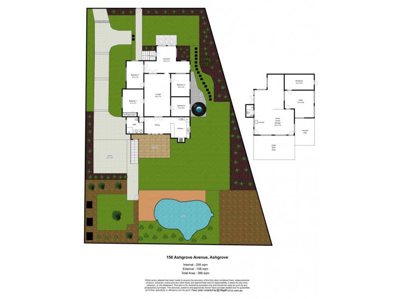 156 Ashgrove Avenue, Ashgrove QLD 4060 Floorplan