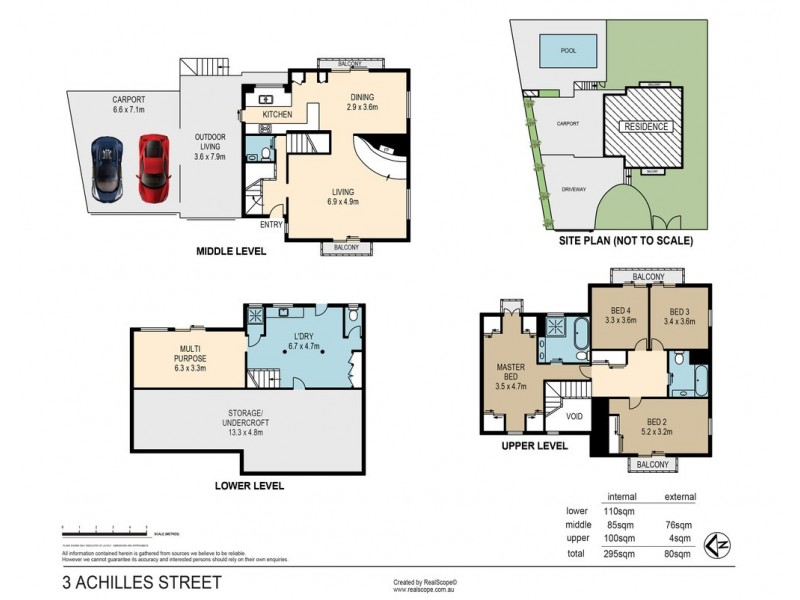 3 Achilles Street, Kedron QLD 4031 Floorplan
