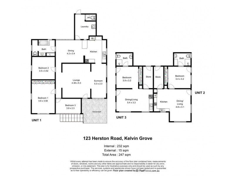 123 Herston Road, Kelvin Grove QLD 4059 Floorplan