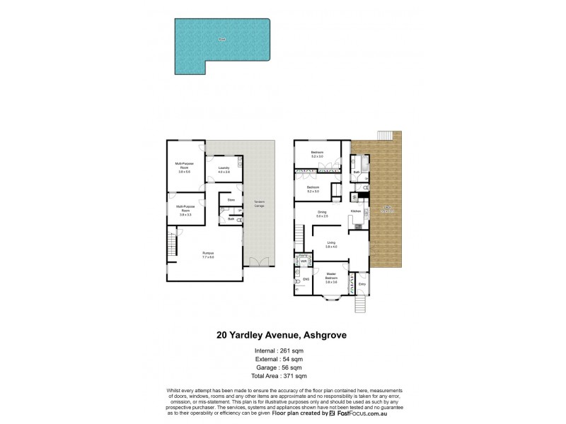20 Yardley Avenue, Ashgrove QLD 4060 Floorplan