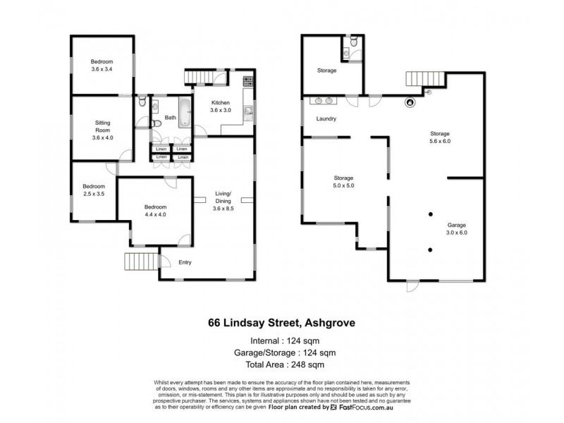 66 Lindsay Street, Ashgrove QLD 4060 Floorplan