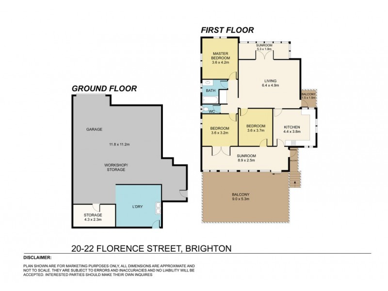 20-22 Florence Street, Brighton QLD 4017 Floorplan