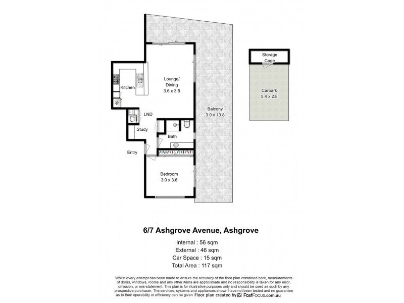 6/7 Ashgrove Avenue, Ashgrove QLD 4060