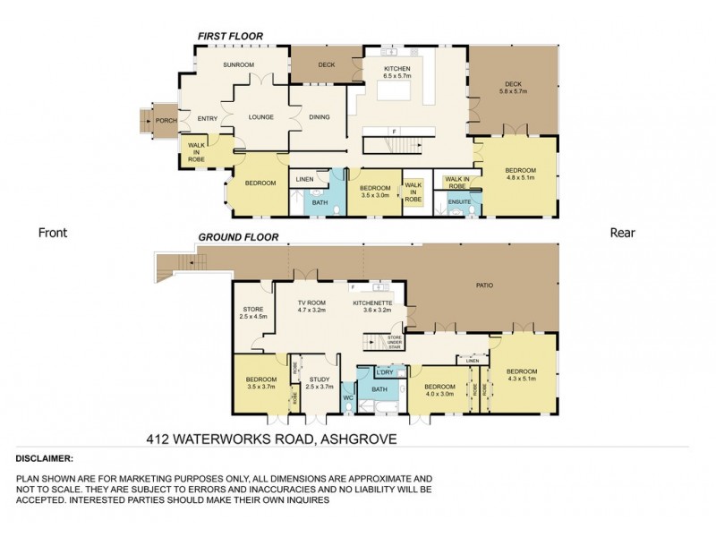 412 Waterworks Road, Ashgrove QLD 4060 Floorplan