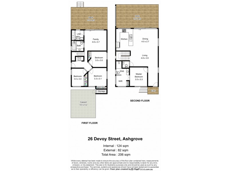 26 Devoy Street, Ashgrove QLD 4060 Floorplan