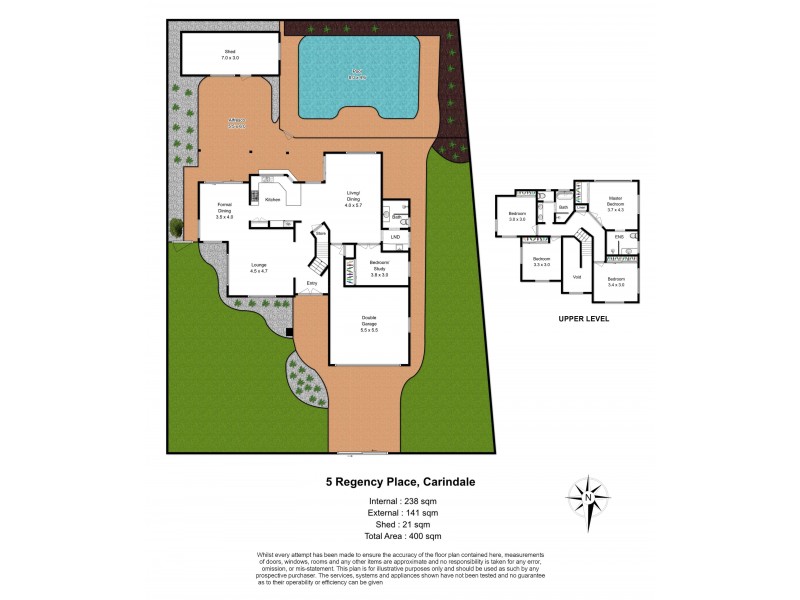 5 Regency Place, Carindale QLD 4152 Floorplan