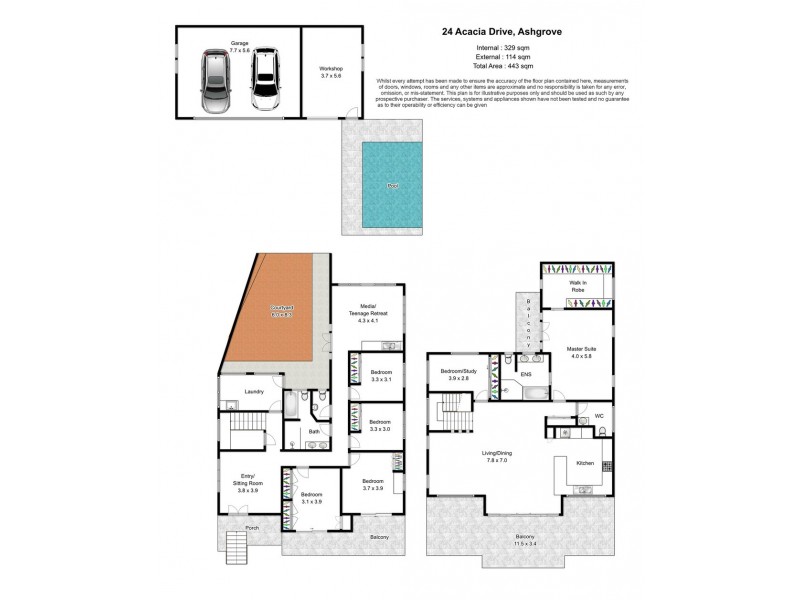 24 Acacia Drive, Ashgrove QLD 4060 Floorplan