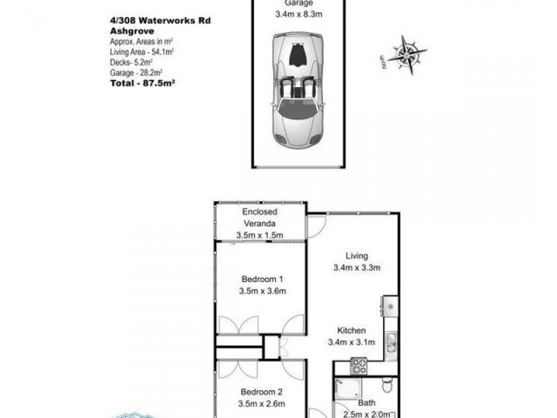 4/308 Waterworks Rd, Ashgrove QLD 4060