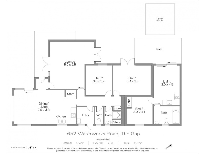 652 Waterworks Road, Ashgrove QLD 4060 Floorplan