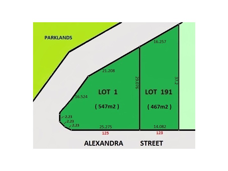 125 and 123 Alexandra Street, Bardon QLD 4065