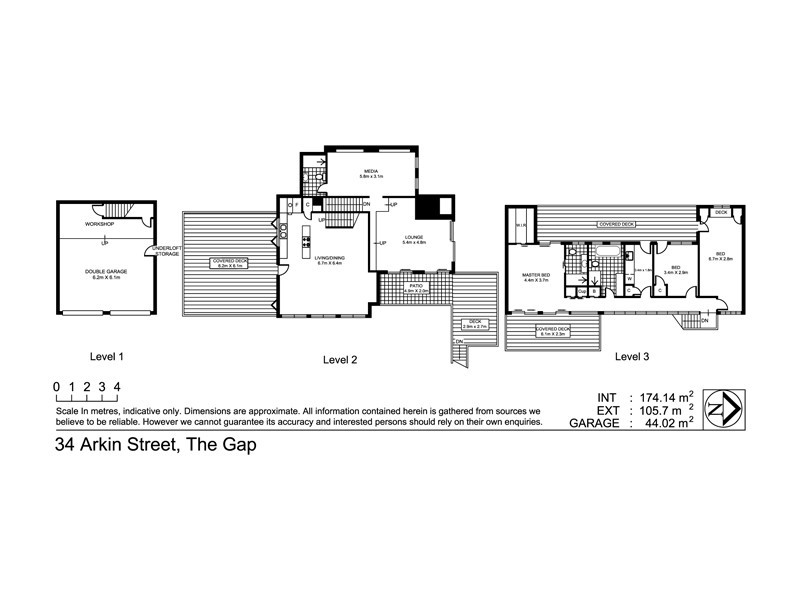 34 Arkin Street, The Gap QLD 4061 Floorplan
