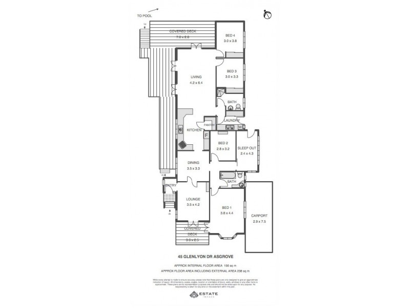 45 Glenlyon Drive, Ashgrove QLD 4060 Floorplan