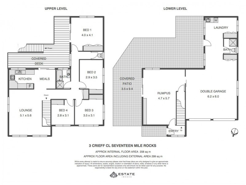 3 Crieff Close, Seventeen Mile Rocks QLD 4073 Floorplan