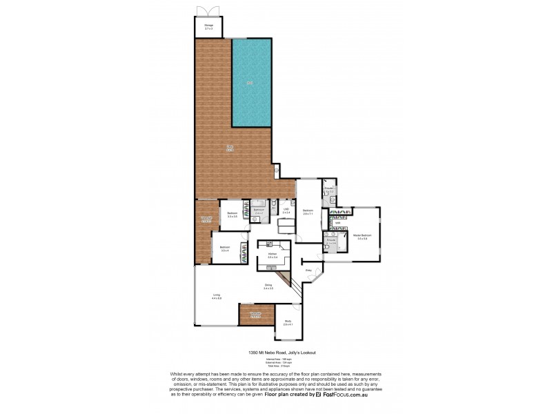 1350 Mt Nebo Road, Jollys Lookout QLD 4520 Floorplan