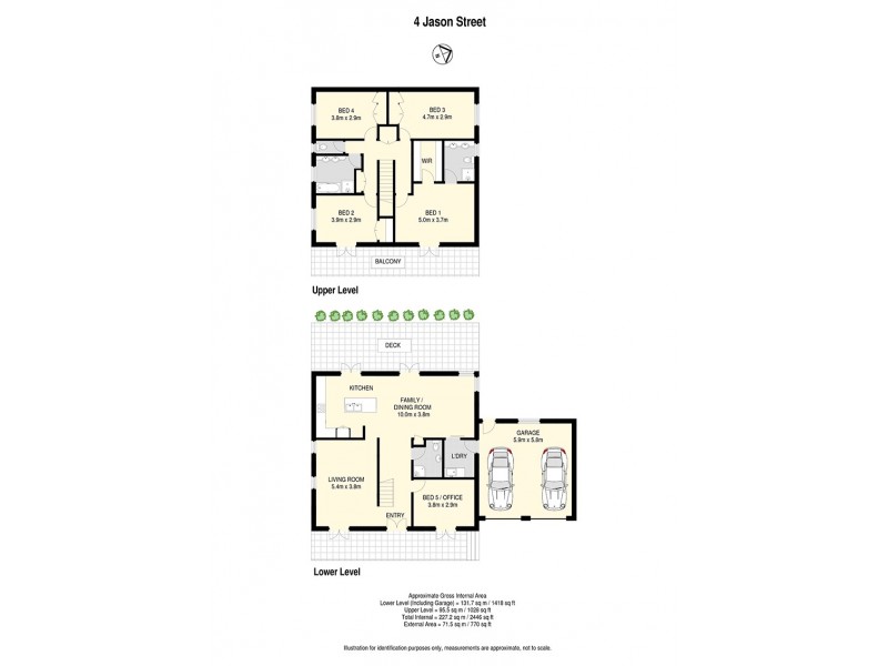 4 Jason Street, Red Hill QLD 4059 Floorplan