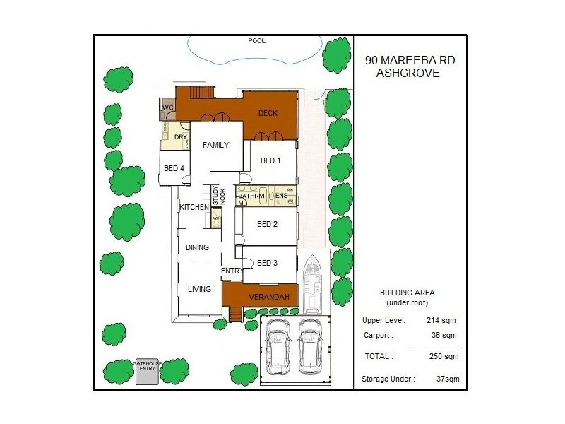 90 Mareeba Road, Ashgrove QLD 4060 Floorplan