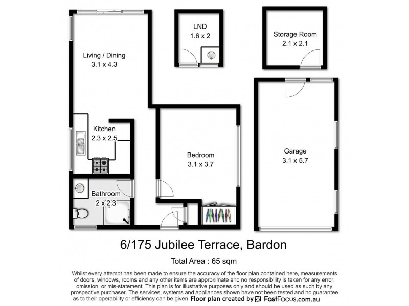 6/175 Jubilee Terrace, Bardon QLD 4065