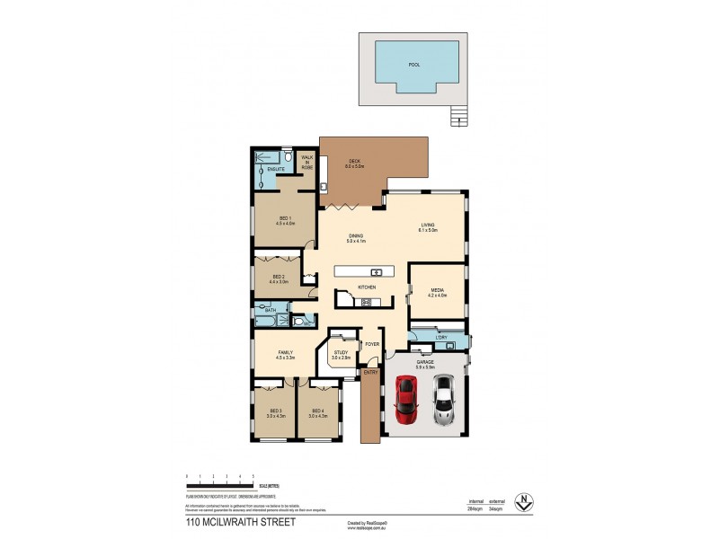 110 McIlwraith Street, Everton Park QLD 4053 Floorplan