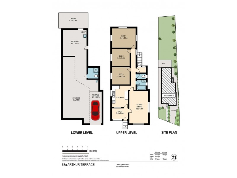 68a Arthur Terrace, Red Hill QLD 4059 Floorplan