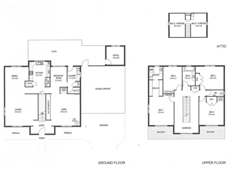 4 Pender Street, The Gap QLD 4061 Floorplan